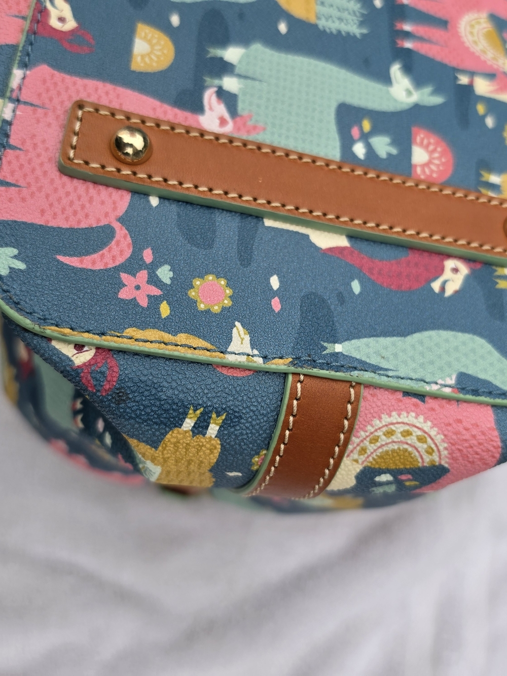 Dooney & Bourke Emperor's New Groove Llama Drawstring - Picture 8 of 14